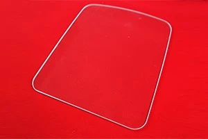 flat tempered IK08 glass
